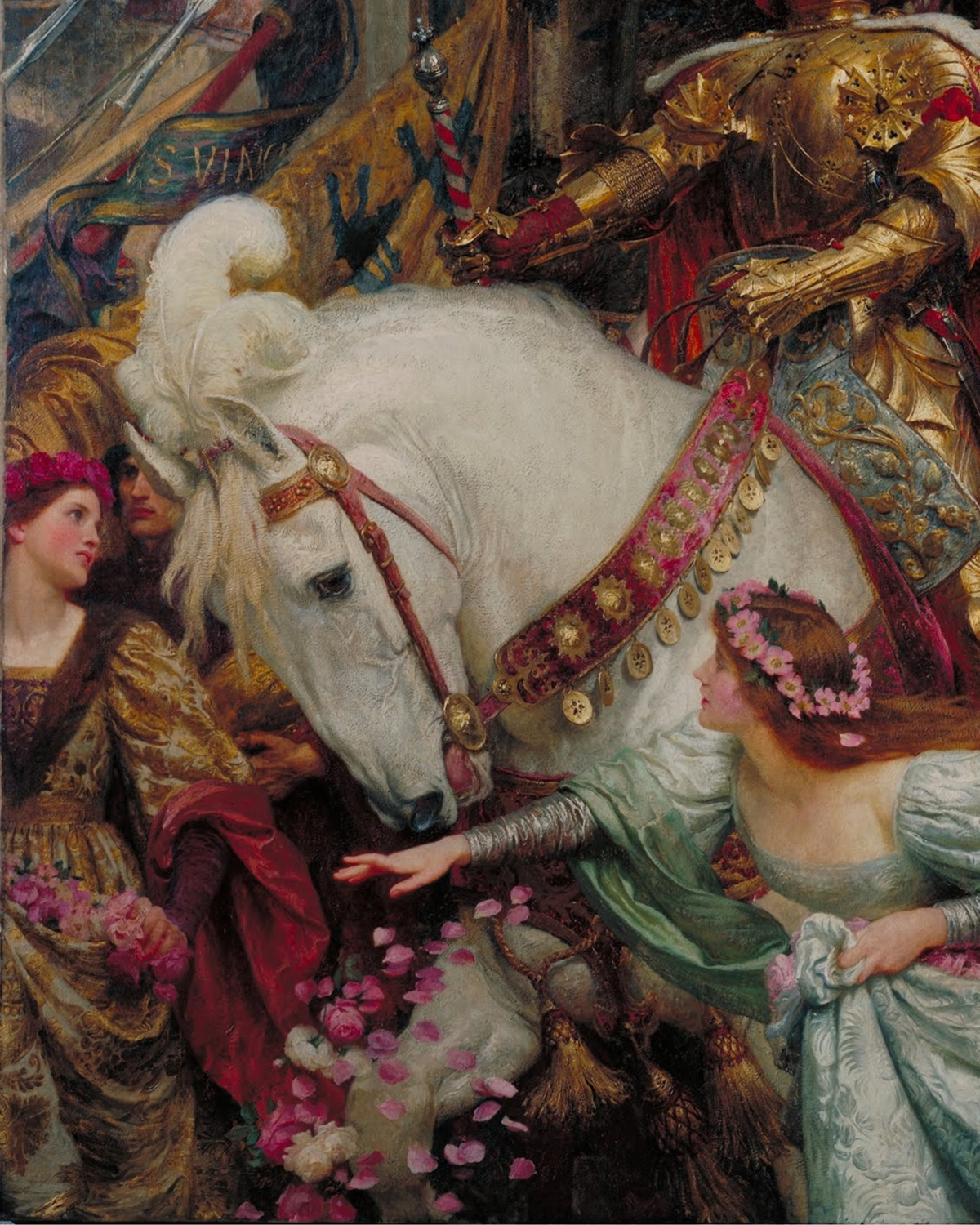 Le due corone - Sir Frank Dicksee