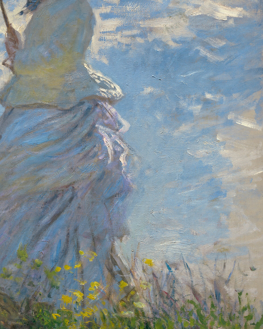 Donna con il parasole - Claude Monet