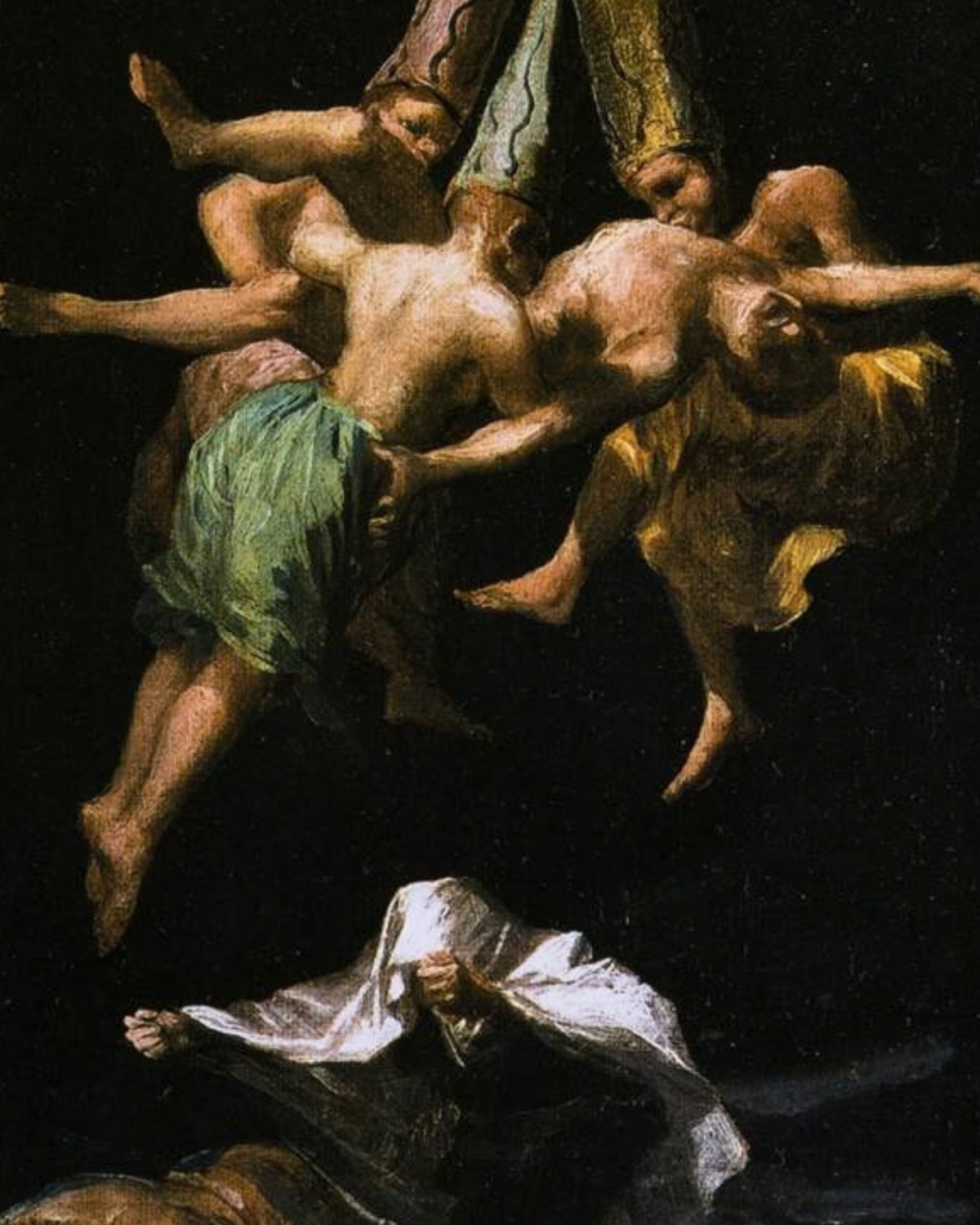 Streghe nell'aria - Francisco Goya