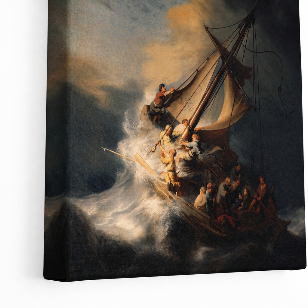Cristo nella tempesta sul mare di Galilea - Rembrandt