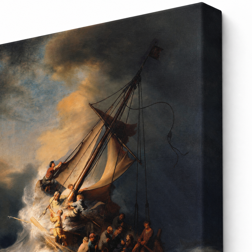 Cristo nella tempesta sul mare di Galilea - Rembrandt