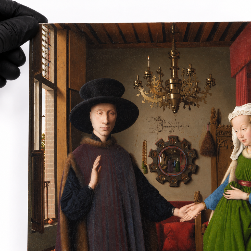 Ritratto dei coniugi Arnolfini - Jan van Eyck