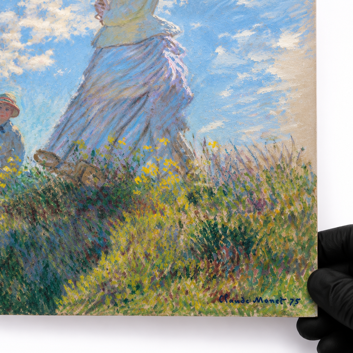 Donna con il parasole - Claude Monet