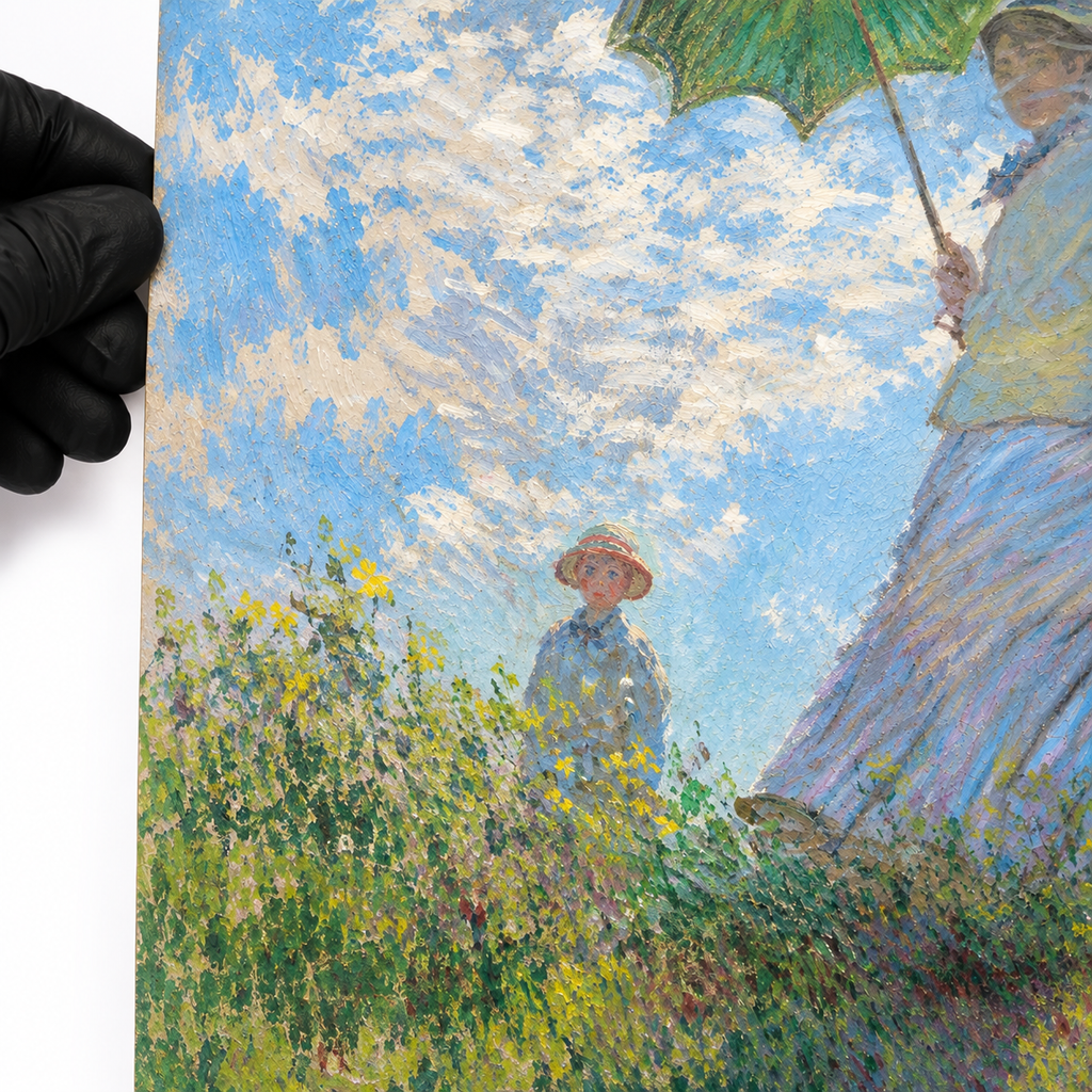 Donna con il parasole - Claude Monet