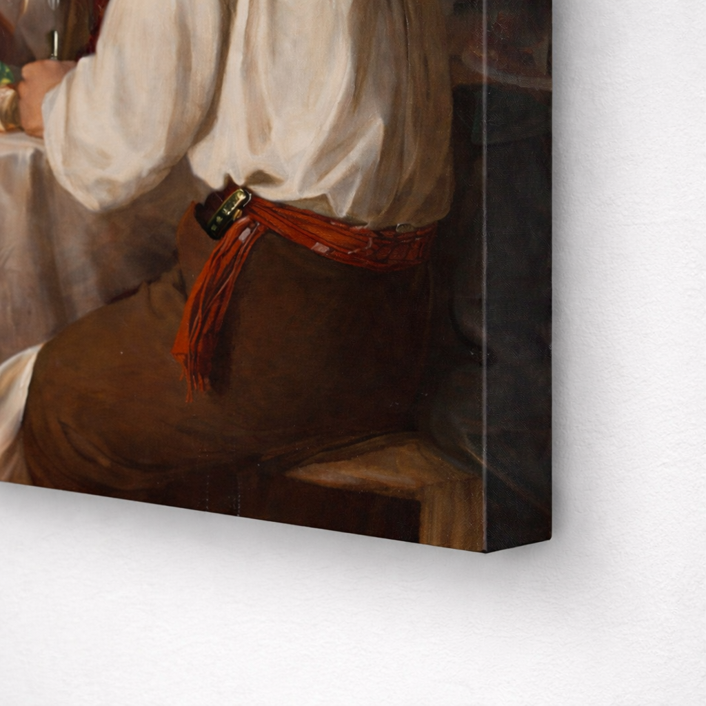 In un'osteria romana - Carl Heinrich Bloch